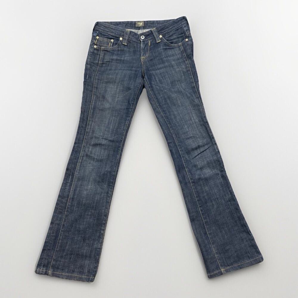 Kasil Gia Straight Leg Jeans Women's Size 26 Dark Blue Denim‎ NWOT